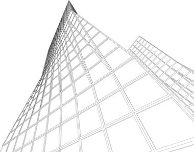 soyut mimari duvar kağıdı, dijital arkaplan