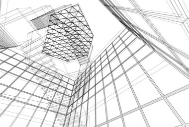 soyut mimari duvar kağıdı, dijital arkaplan