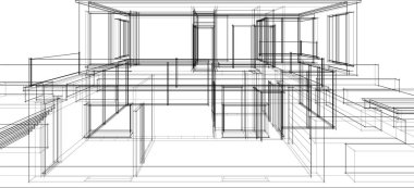 soyut mimari duvar kağıdı, dijital arkaplan