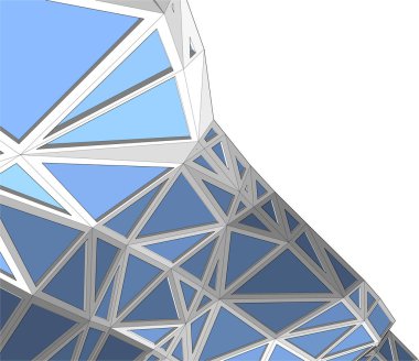 soyut mimari duvar kağıdı, dijital arkaplan