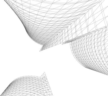 soyut mimari duvar kağıdı, dijital arkaplan