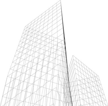 soyut mimari duvar kağıdı, dijital arkaplan