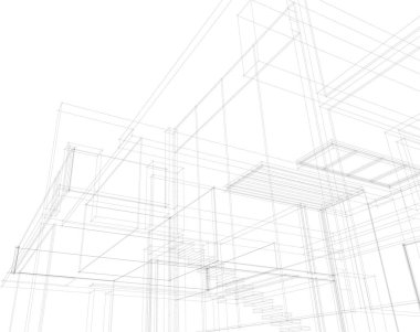 soyut mimari duvar kağıdı, dijital arkaplan