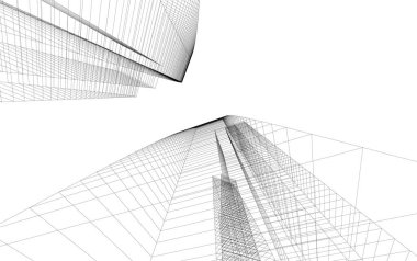 soyut mimari duvar kağıdı, dijital arkaplan