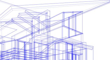 soyut mimari duvar kağıdı, dijital arkaplan