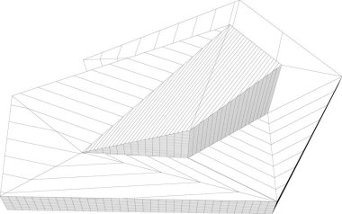 soyut mimari duvar kağıdı, dijital arkaplan