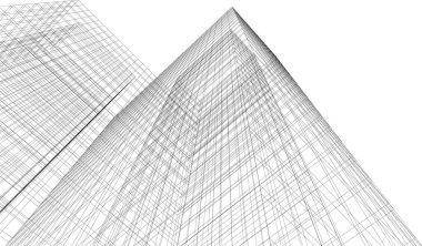 soyut mimari duvar kağıdı, dijital arkaplan