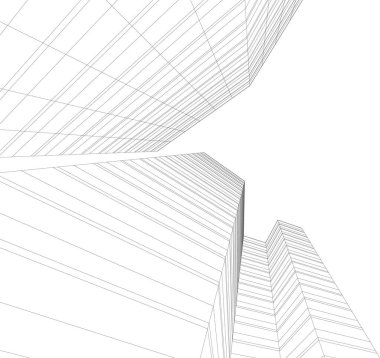 soyut mimari duvar kağıdı, dijital arkaplan