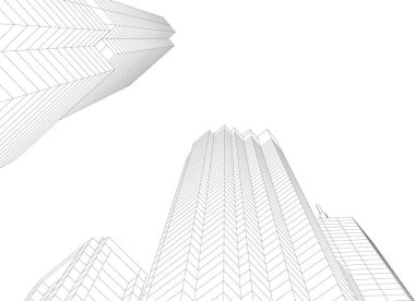 soyut mimari duvar kağıdı, dijital arkaplan