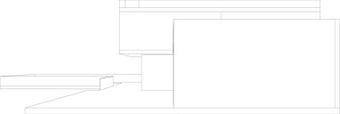 soyut mimari duvar kağıdı, dijital arkaplan