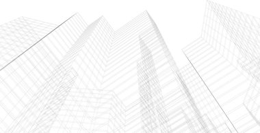 soyut mimari duvar kağıdı, dijital arkaplan