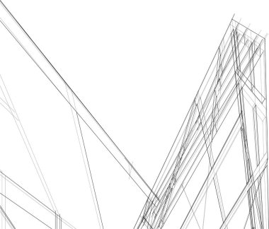 soyut mimari duvar kağıdı, dijital arkaplan