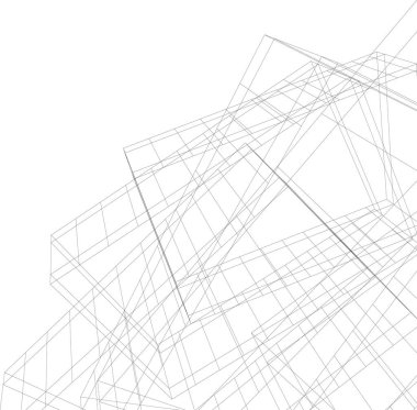 soyut mimari duvar kağıdı, dijital arkaplan