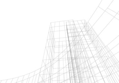 soyut mimari duvar kağıdı, dijital arkaplan