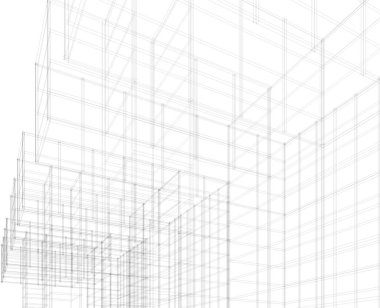 soyut mimari duvar kağıdı, dijital arkaplan