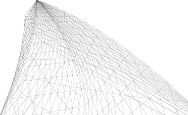 soyut mimari duvar kağıdı, dijital arkaplan