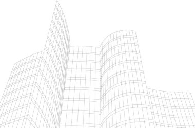 soyut mimari duvar kağıdı, dijital arkaplan