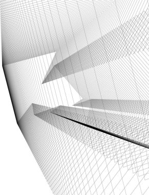 soyut mimari duvar kağıdı, dijital arkaplan