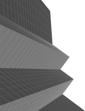 soyut mimari duvar kağıdı, dijital arkaplan