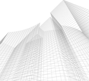 soyut mimari duvar kağıdı, dijital arkaplan