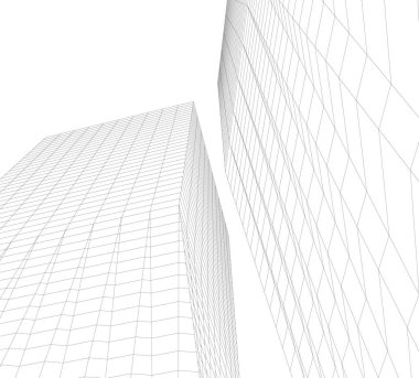 soyut mimari duvar kağıdı, dijital arkaplan