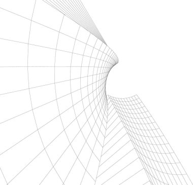 soyut mimari duvar kağıdı, dijital arkaplan