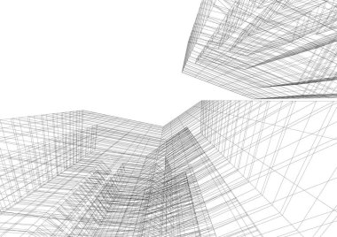 soyut mimari duvar kağıdı, dijital arkaplan