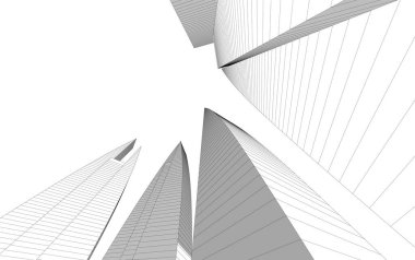 soyut mimari duvar kağıdı, dijital arkaplan