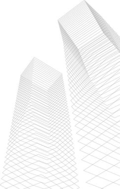 soyut mimari duvar kağıdı, dijital arkaplan