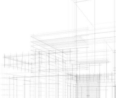 soyut mimari duvar kağıdı, dijital arkaplan