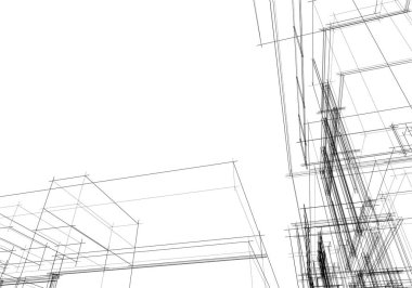 soyut mimari duvar kağıdı, dijital arkaplan