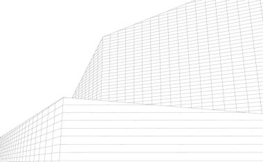 soyut mimari duvar kağıdı, dijital arkaplan