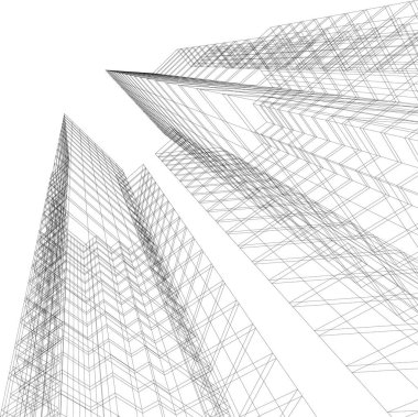 soyut mimari duvar kağıdı, dijital arkaplan