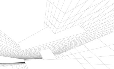 soyut mimari duvar kağıdı, dijital arkaplan