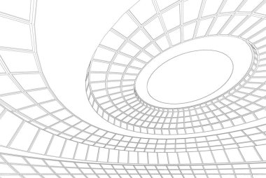 soyut mimari duvar kağıdı, dijital arkaplan