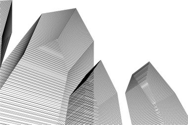 soyut mimari duvar kağıdı, dijital arkaplan