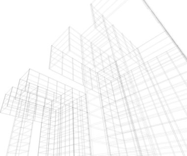 soyut mimari duvar kağıdı, dijital arkaplan