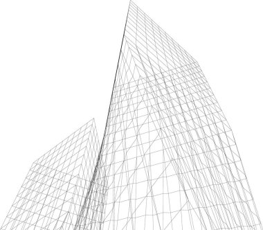 soyut mimari duvar kağıdı, dijital arkaplan