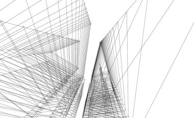 soyut mimari duvar kağıdı, dijital arkaplan