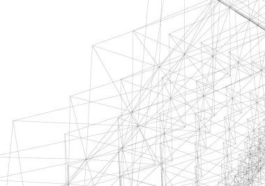 soyut mimari duvar kağıdı, dijital arkaplan