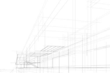 soyut mimari duvar kağıdı, dijital arkaplan