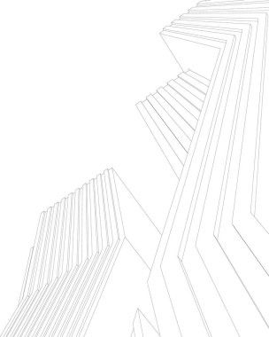 soyut mimari duvar kağıdı, dijital arkaplan