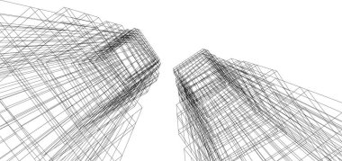 soyut mimari duvar kağıdı, dijital arkaplan