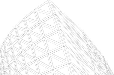 soyut mimari duvar kağıdı, dijital arkaplan