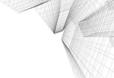 soyut mimari duvar kağıdı, dijital arkaplan