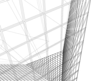 soyut mimari duvar kağıdı, dijital arkaplan