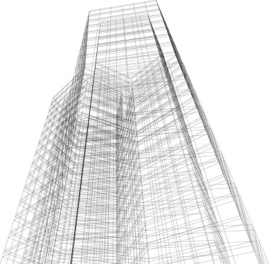 soyut mimari duvar kağıdı, dijital arkaplan