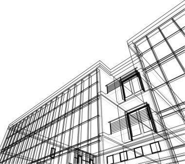 soyut mimari duvar kağıdı, dijital arkaplan