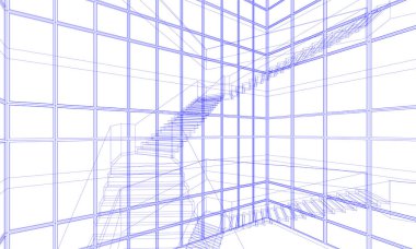 soyut mimari duvar kağıdı, dijital arkaplan