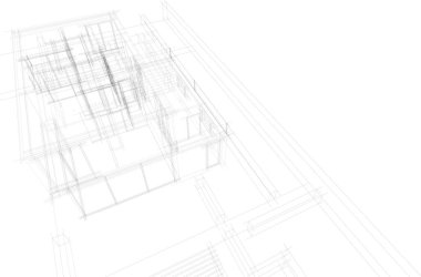 soyut mimari duvar kağıdı, dijital arkaplan